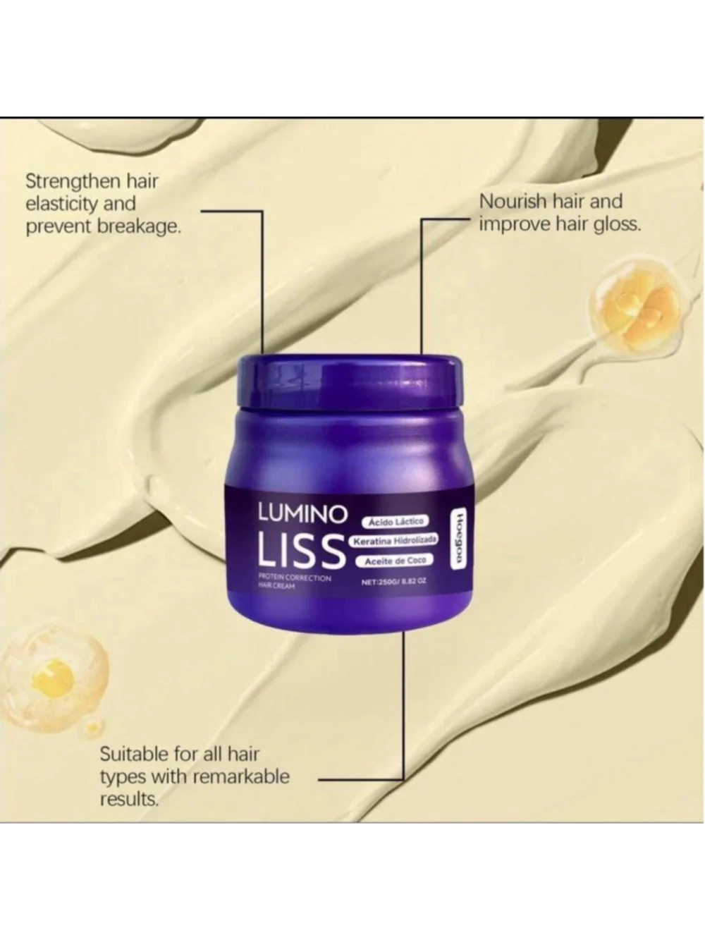 LUMINO Nourish shine mask